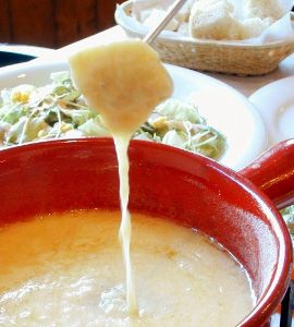 甲斐サーモンと甲州牛のステーキコース
